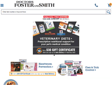 Tablet Screenshot of drsfostersmith.com